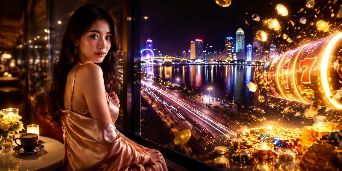 Người chơi slot game thư giãn bên tách cà phê tại Đà Nẵng